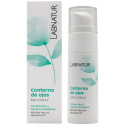 CONTORNO DE OJOS CON ALOE VERA Y MACADAMIA 30ML LABNATUR