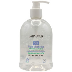 GEL HIDROALCOHÓLICO CON ALOE VERA DOSIFICADOR 500ML LABNATUR
