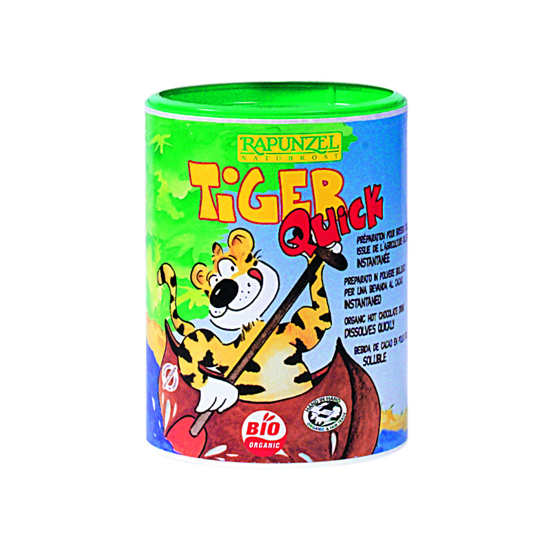 CACAO SOLUBLE TIGER QUICK 400Gr. RAPUNZEL