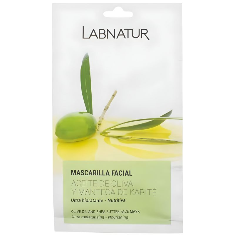 MASCARILLA FACIAL ACEITE DE OLIVA Y KARITÉ 15ML LABNATUR