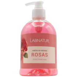 JABÓN DE MANOS DE ROSAS 500ML LABNATUR