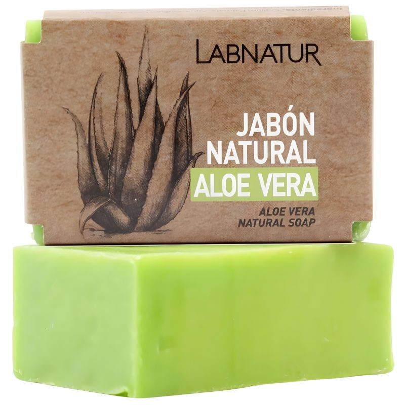 JABÓN NATURAL DE ALOE VERA 100G LABNATUR