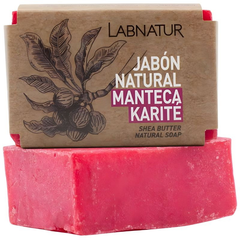JABÓN NATURAL DE MANTECA DE KARITÉ 100G LABNATUR