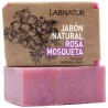 JABÓN NATURAL DE ROSA MOSQUETA 100G LABNATUR