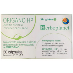 ORIGANO HP 10,65 g, 30 capsulas de A. E. Microencapsulados HERBOPLANET