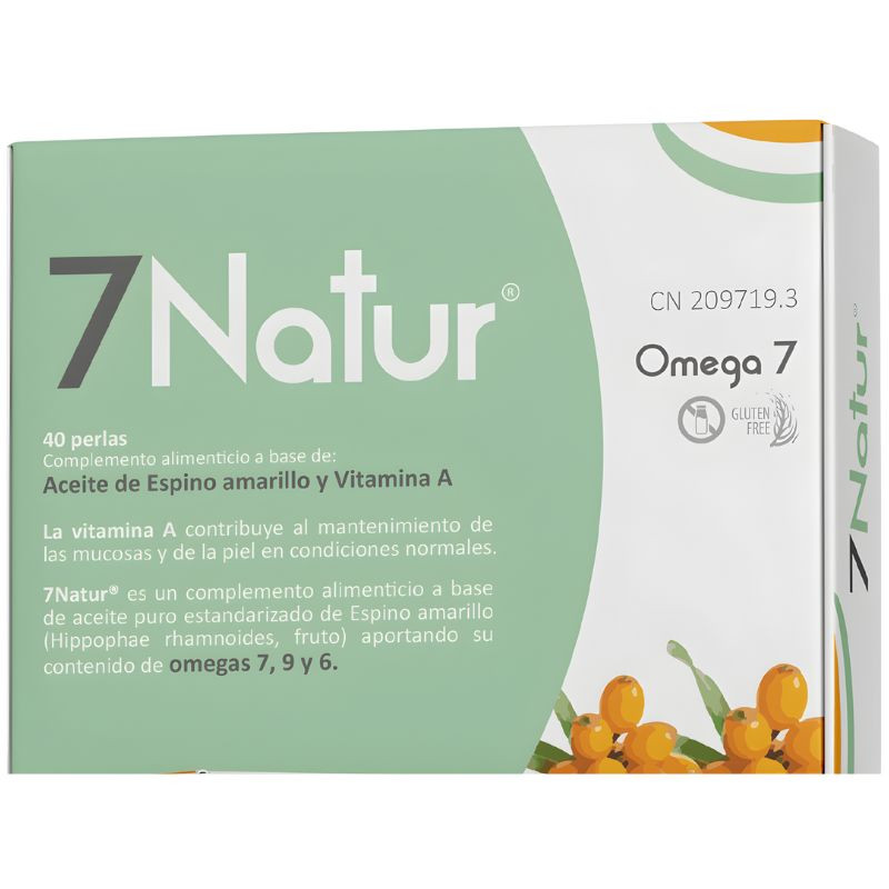 7NATUR 40 PERLAS MARGAN BIOTECH