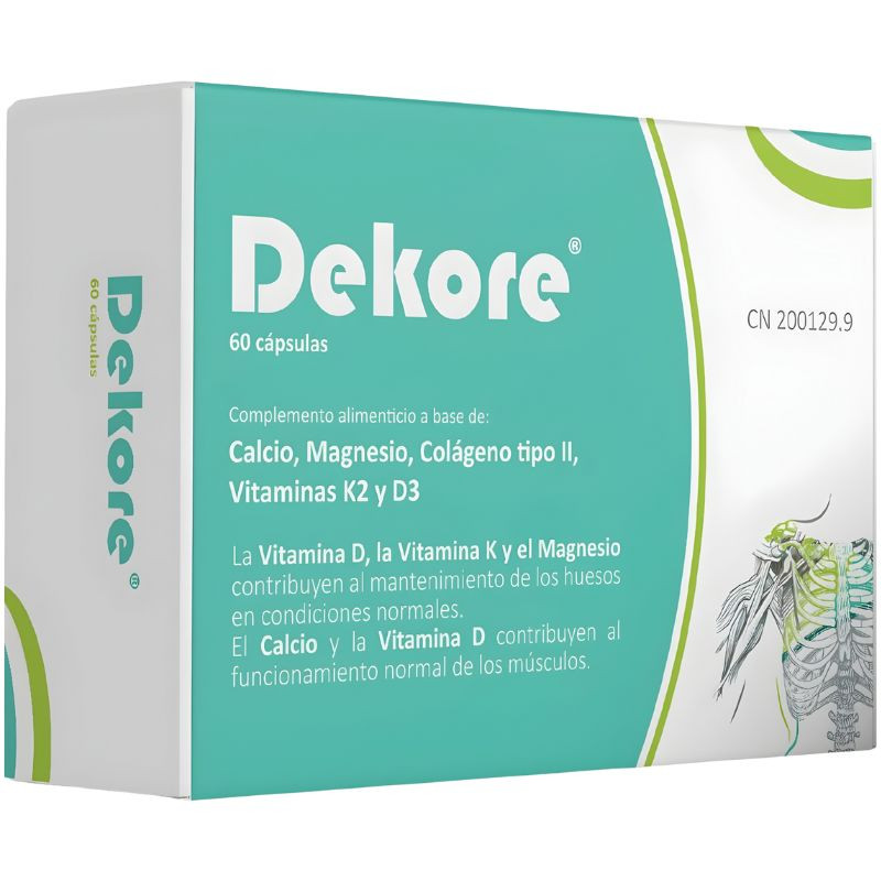 DEKORE 60 CÁPSULAS MARGAN BIOTECH