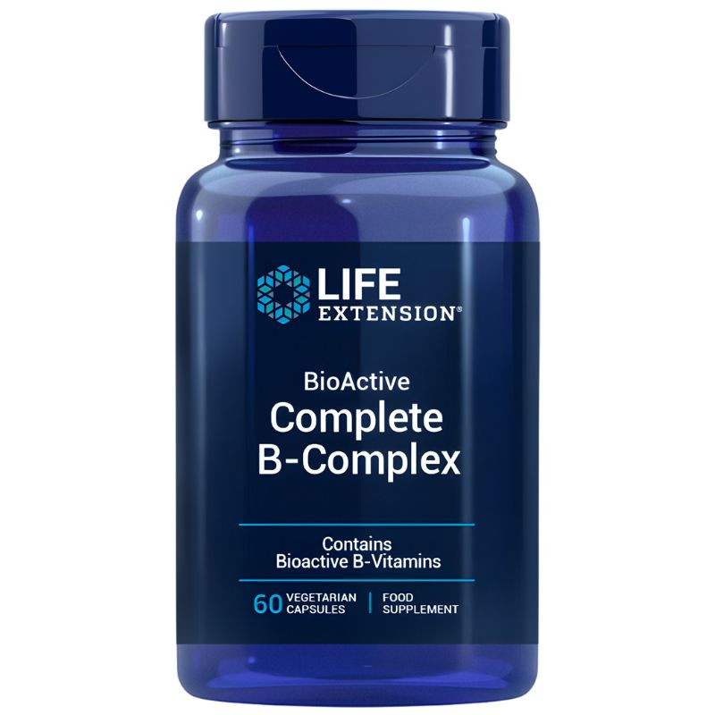 BIOACTIVE COMPLETE B-COMPLEX 60 CÁPSULAS LIFE EXTENSION