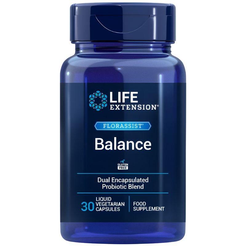 FLORASSIST BALANCE 30 CÁPSULAS LÍQUIDAS LIFE EXTENSION