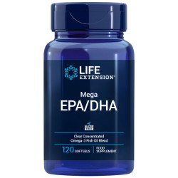 MEGA EPA/DHA 120 PERLAS LIFE EXTENSION