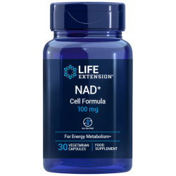 NAD+ CELL FORMULA 100MG 30 CÁPSULAS LIFE EXTENSION
