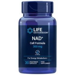 NAD+ CELL FORMULA 300MG 30 CÁPSULAS LIFE EXTENSION