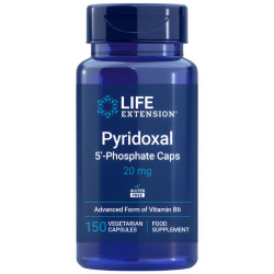 PYRIDOXAL 5-PHOSPHATE 20MG 150 CÁPSULAS LIFE EXTENSION