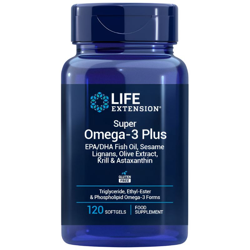 SUPER OMEGA-3 PLUS 120 PERLAS LIFE EXTENSION