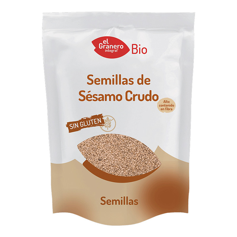 SEMILLAS DE SESAMO CRUDO BIO 400Gr. GRANERO