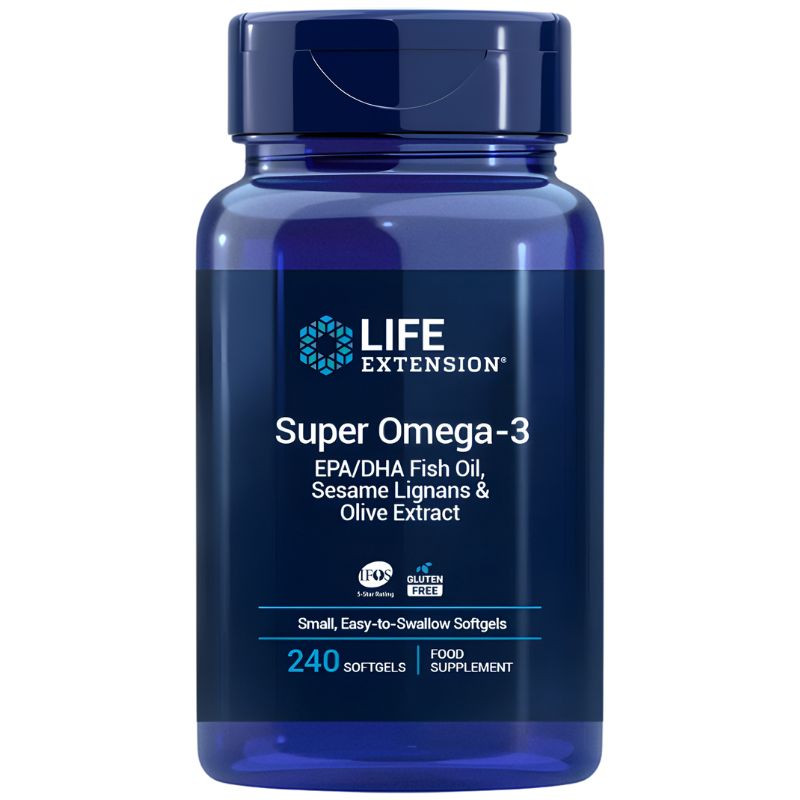 SUPER OMEGA-3 EPA/DHA 240 PERLAS LIFE EXTENSION