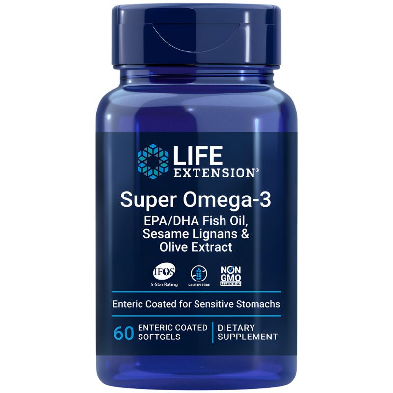 SUPER OMEGA-3 EPA/DHA 60 PERLAS LIFE EXTENSION