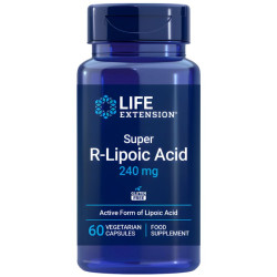 SUPER R-LIPOIC ACID 240MG 60 CÁPSULAS LIFE EXTENSION