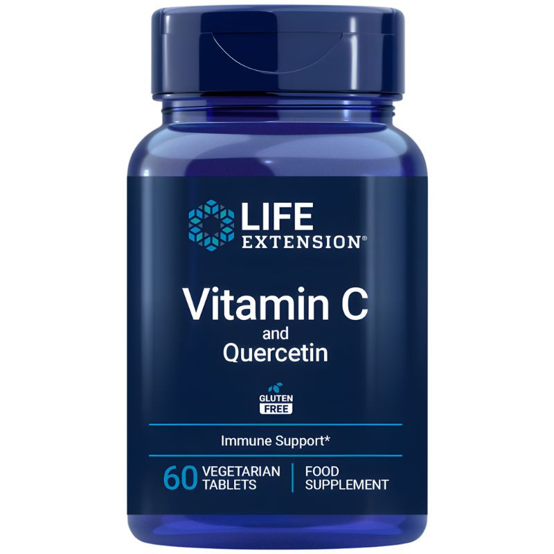 VITAMINA C Y QUERCETINA 60 COMPRIMIDOS LIFE EXTENSION