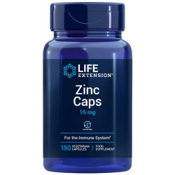 ZINC 15MG 150 CÁPSULAS LIFE EXTENSION
