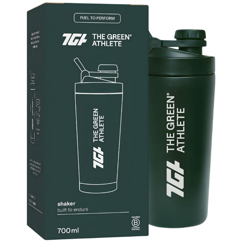 MEZCLADOR DE ACERO INOXIDABLE 700ML THE GREEN ATHLETE