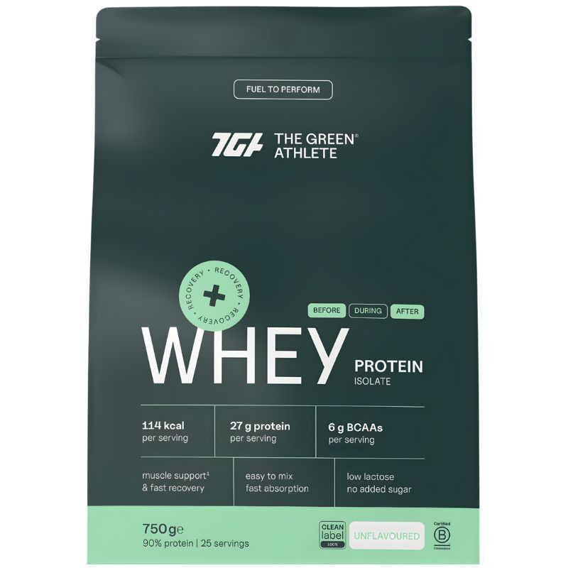 WHEY PROTEIN AISLADO SIN SABOR 750G THE GREEN ATHLETE