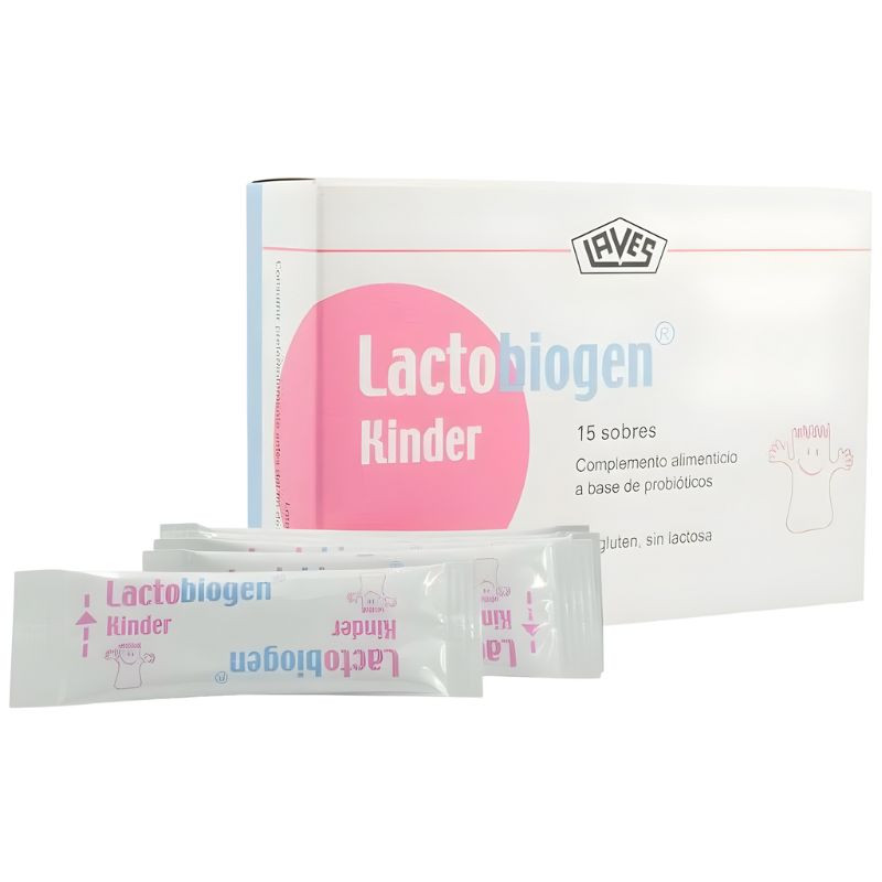 LACTOBIOGEN KINDER 15 SOBRES MARGAN BIOTECH