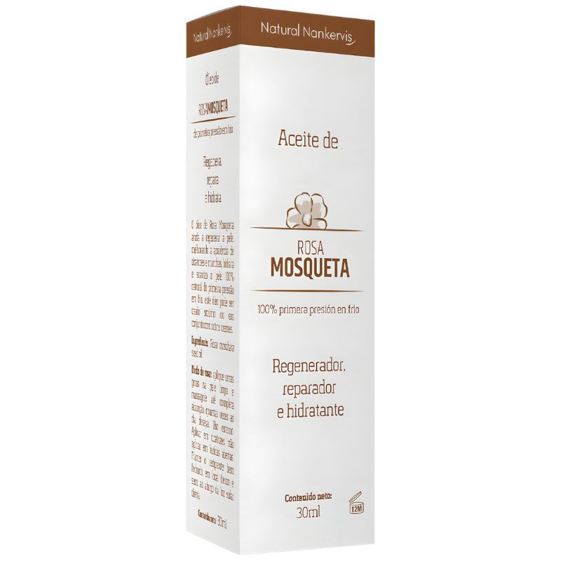 ACEITE DE ROSA MOSQUETA PURA 100% (SIN ESENCIA) 30ML SOTYA