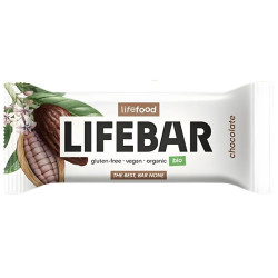 BARRITA DE CHOCOLATE BIO 40G LIFEFOOD