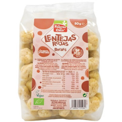 BREAK DE LENTEJAS ROJAS BIO 50G FINESTRA