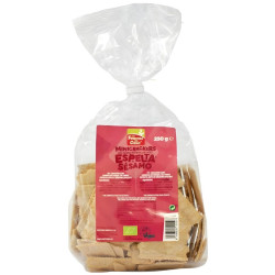 MINI CRACKERS HARINA INTEGRAL ESPELTA Y SÉSAMO BIO 250G FINESTRA