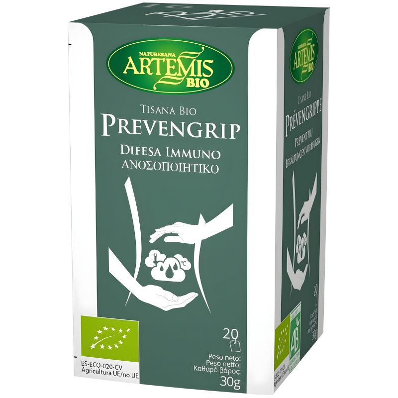 TISANA PREVENGRIP BIO 20 BOLSITAS INFUSORAS ARTEMIS