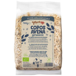 COPOS DE AVENA GRUESOS SIN GLUTEN BIO 400G MUESLI UP