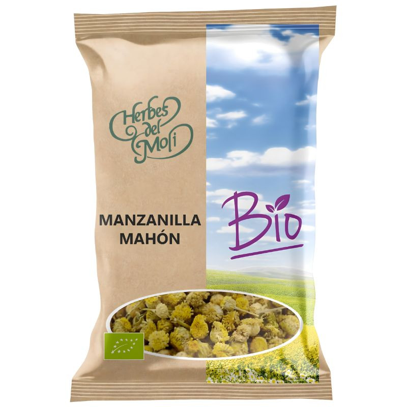 BOLSA DE MANZANILLA DE MAHÓN (AMARGA) BIO 40G HERBES DEL MOLI