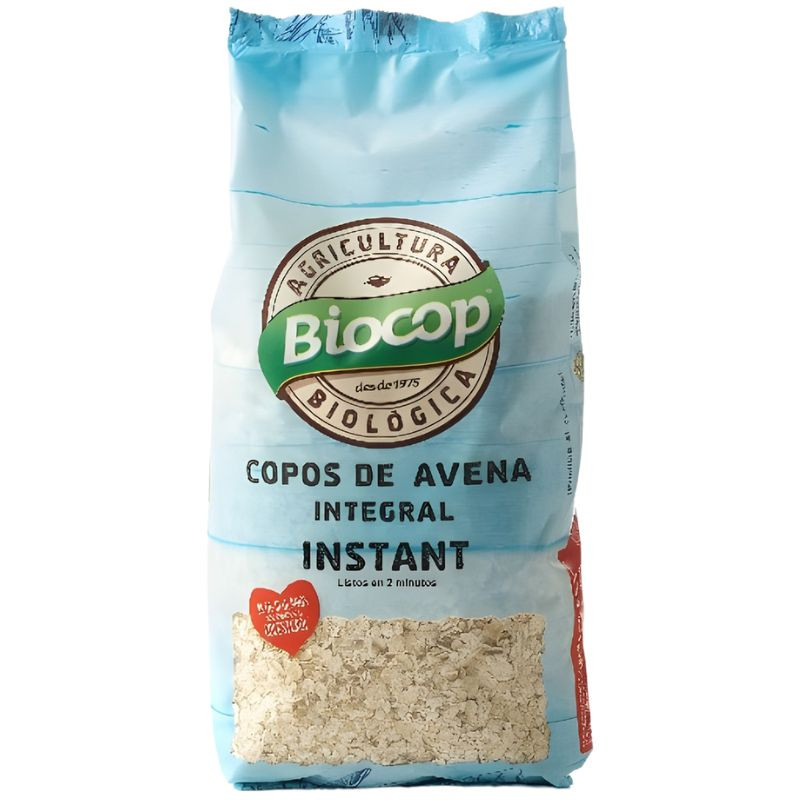 COPOS DE AVENA INTEGRALES INSTANT 500G BIOCOP