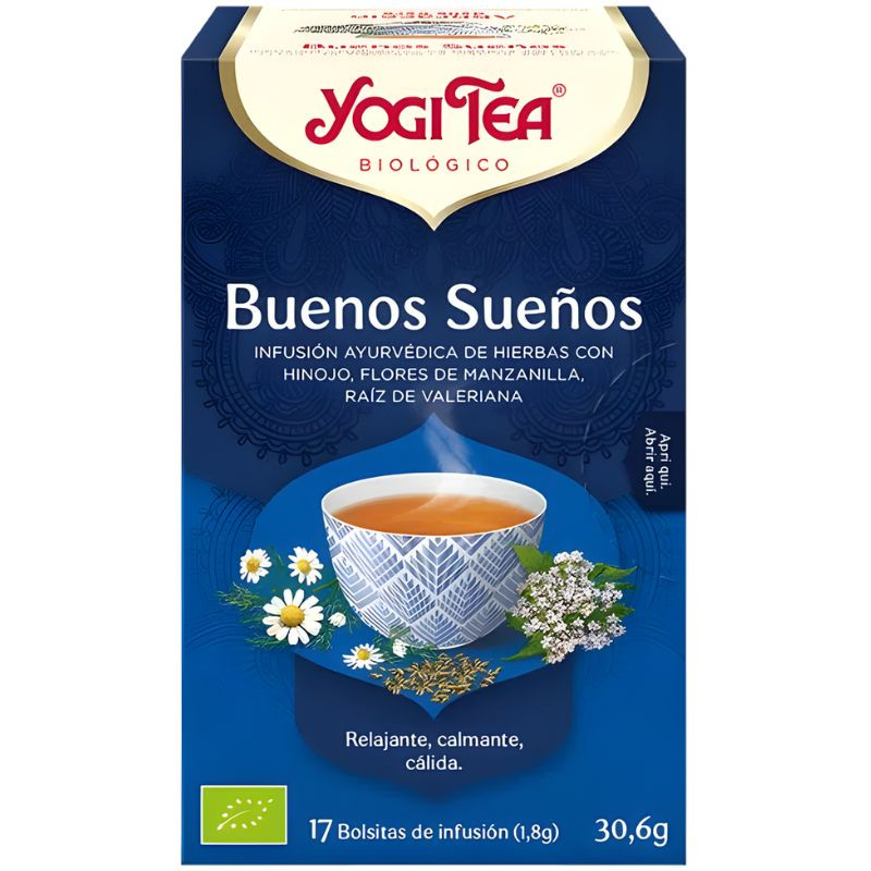 YOGI TEA BUENOS SUEÑOS 17 FILTROS