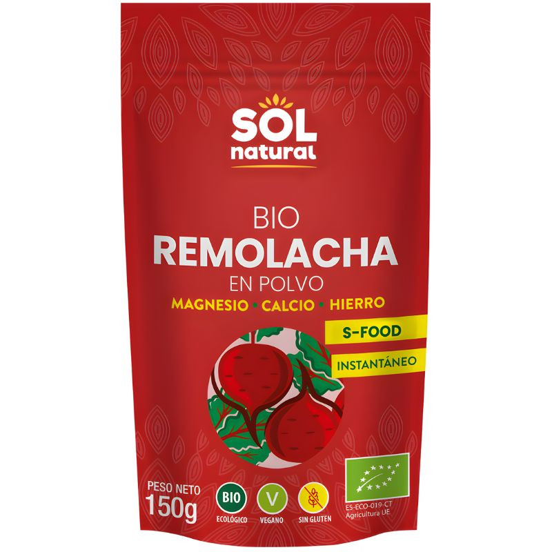 REMOLACHA ROJA EN POLVO BIO 150Gr. SOL NATURAL