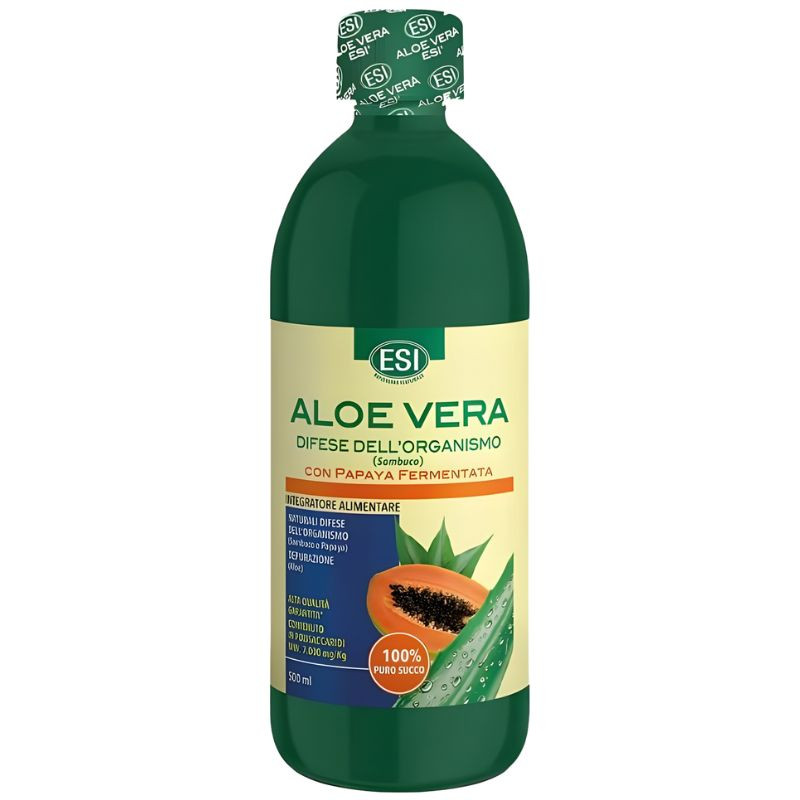 ZUMO DE ALOE VERA CON PAPAYA FERMENTADA 500ML ESI