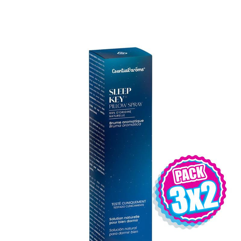 Pack 3x2 SLEEP KEY PILOW SPRAY 100ML ESENTIAL AROMS