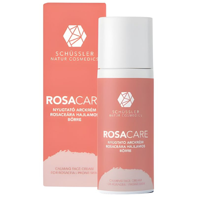 SCHÜSSLER ROSACARE CREMA FACIAL CALMANTE 50ML NATUR COSMEDICS