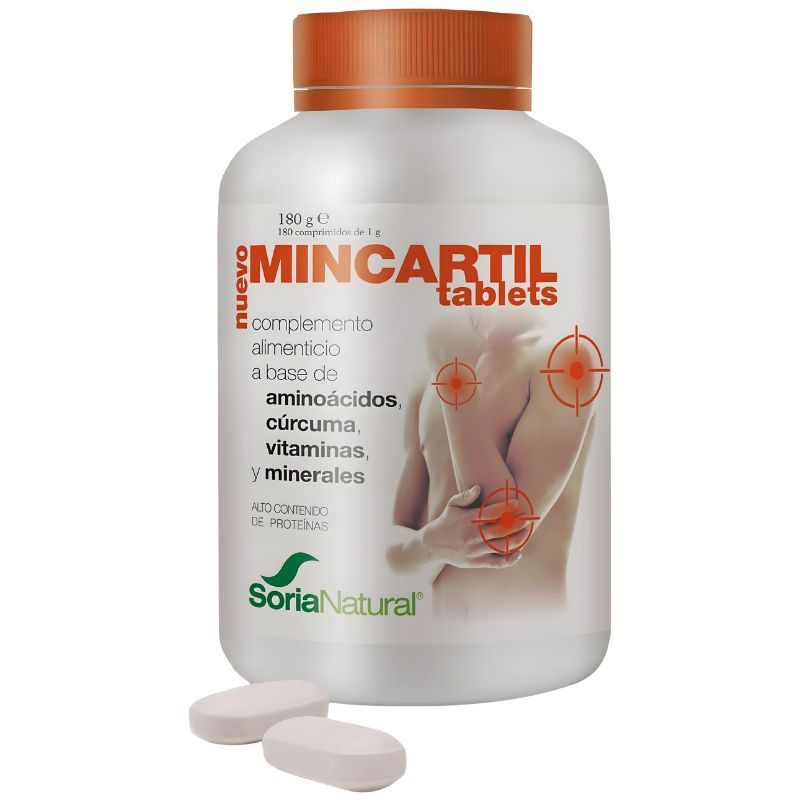 MINCARTIL (ANTIGUO REFORZADO) 180 COMPRIMIDOS SORIA NATURAL