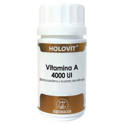 HOLOVIT VITAMINA A 4000UI 50 CAPSULAS EQUISALUD