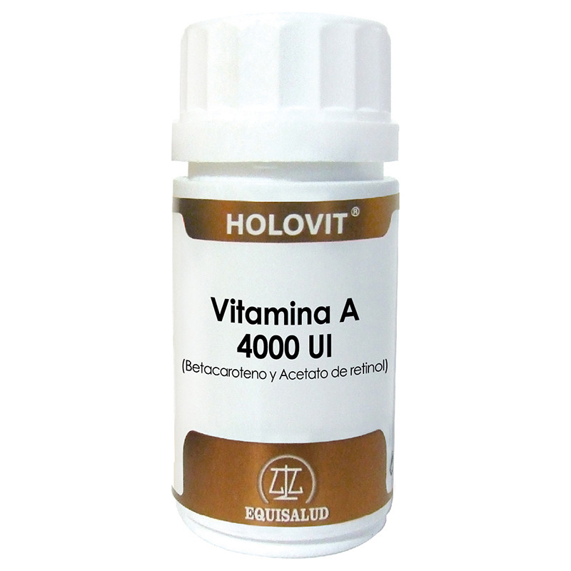 HOLOVIT VITAMINA A 4000UI 50 CAPSULAS EQUISALUD