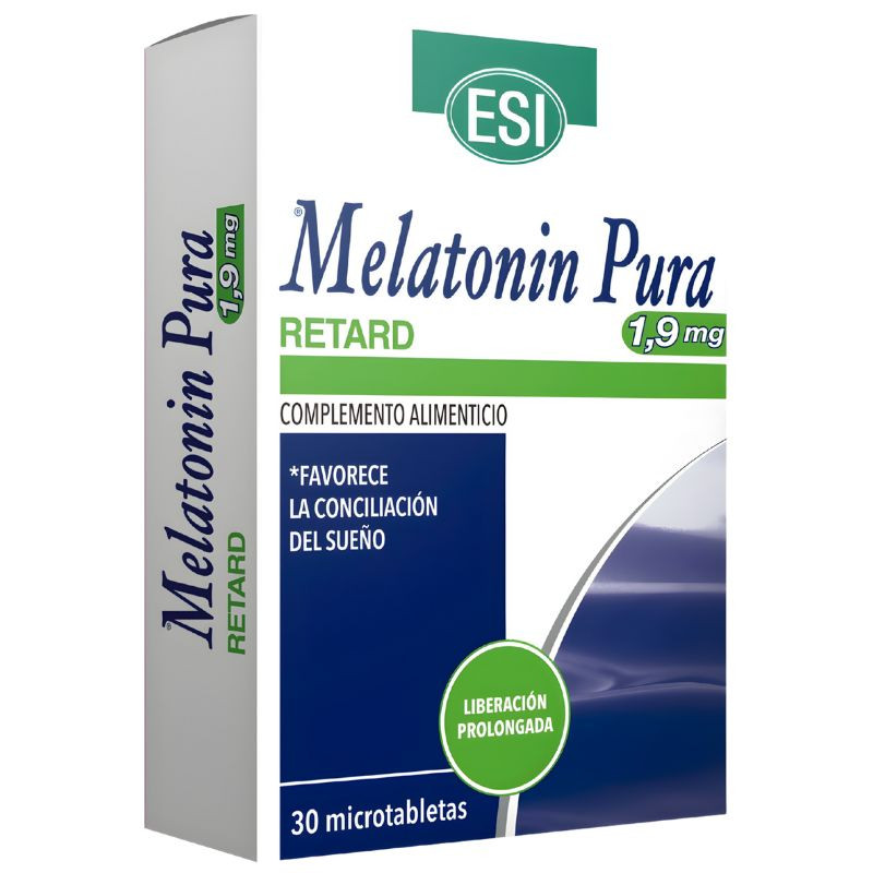 MELATONIN RETARD PURA 1,9MG 30 MICRO TABLETAS ESI