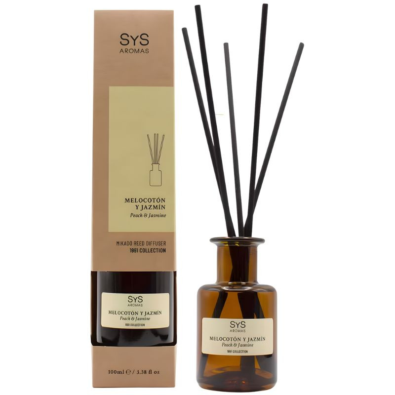AMBIENTADOR MIKADO 1991 MELOCOTÓN Y JAZMÍN 100ML SYS
