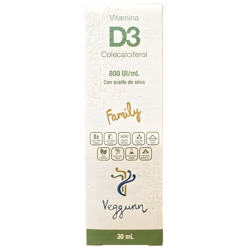 VITAMINA D3 30Ml. VEGGUNN