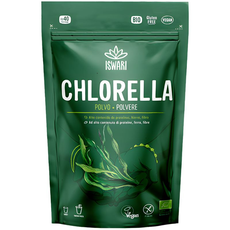 CHLORELLA EN POLVO BIO 125G ISWARI
