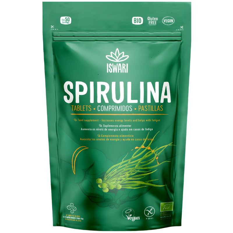 SPIRULINA COMPRIMIDOS BIO 100G ISWARI