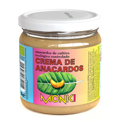 MANTEQUILLA ANACARDOS S/S 330Gr. ECO MONKI