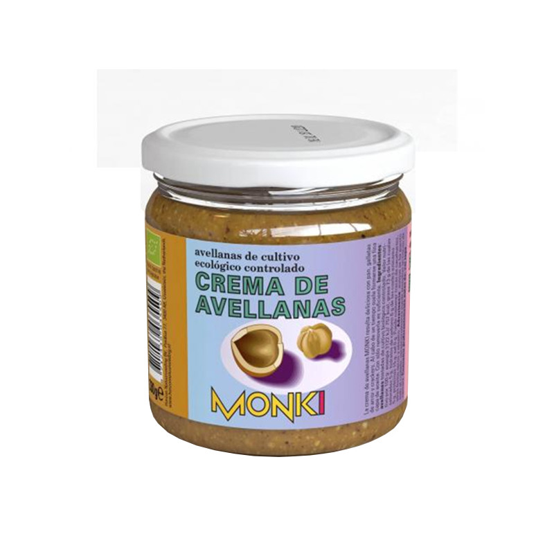 MANTEQUILLA AVELLANA S/S 330Gr. ECO MONKI